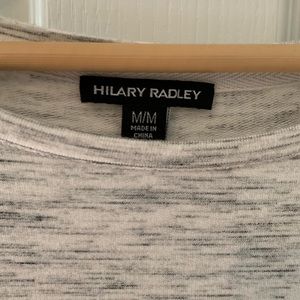 Very comfortable gray/white dress.